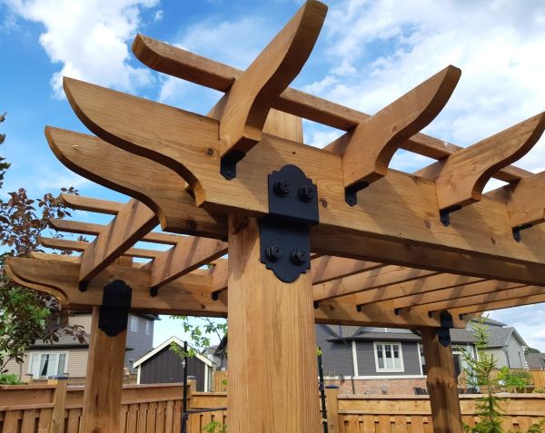 Beautiful Pergola by Creative Decks Niagara