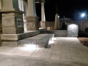 Deck with LED lights