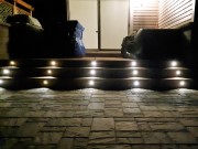 Deck with LED lights