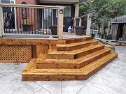 Sheed, Privacy screen, Deck stairs