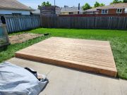 Sheed, Privacy screen, Deck stairs